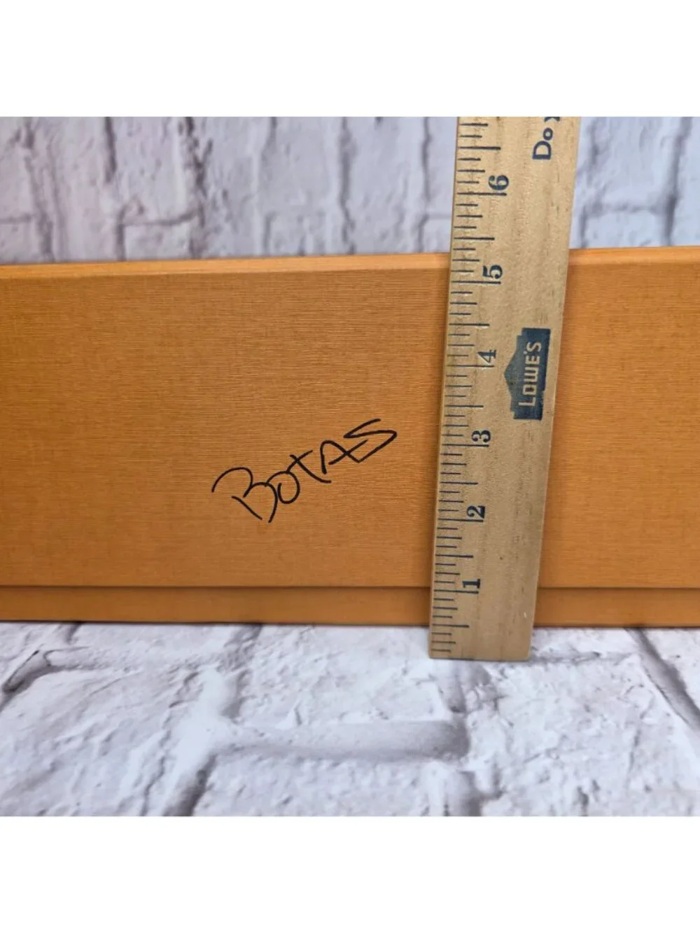 Louis Vuitton Boots Empty Box Large 23 x 16 x5 Orange W/ Lid For Storage Display